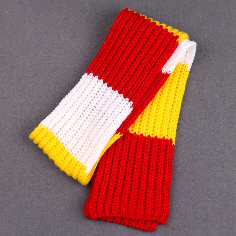 Шарфы детские трикотажные для карнавала зимние теплые