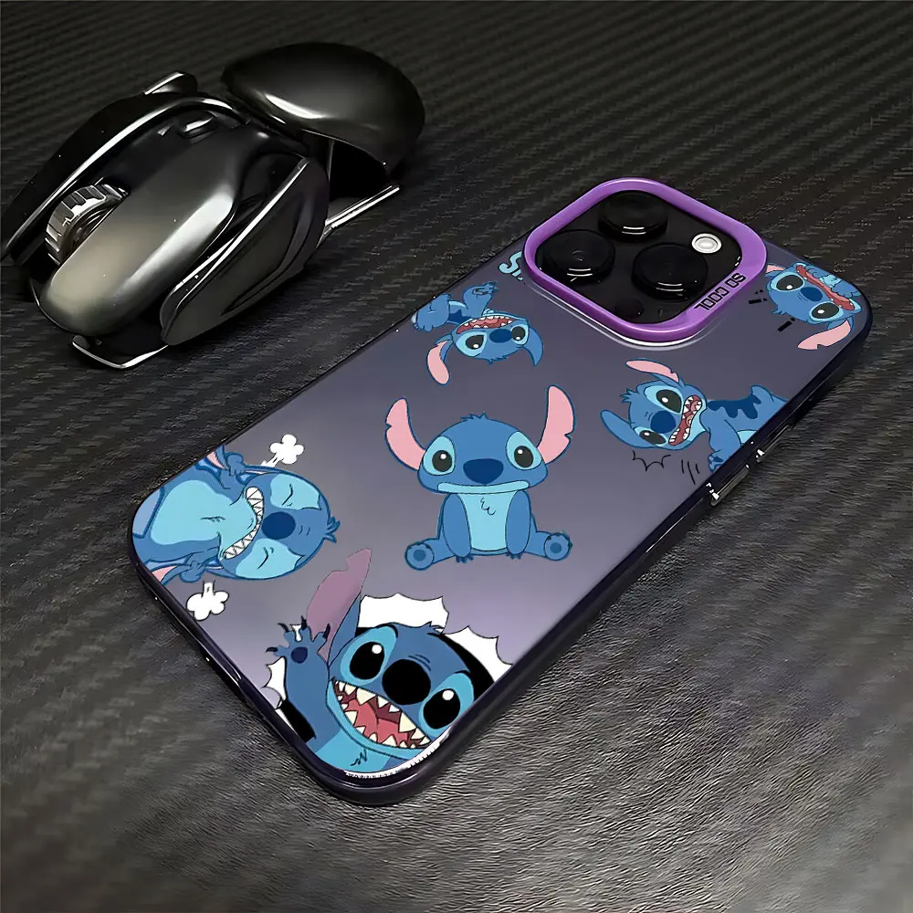 Мультяшный Стич популярный милый чехол для телефона IPhone 15 14 13 12 11 Pro Max X XR XSMAX 8 7 Plus