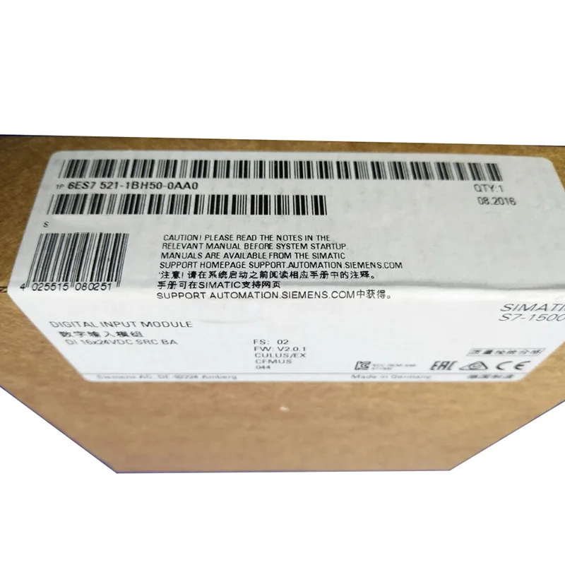

New Original 6ES7521-1BH50-0AA0 6ES7 521-1BH50-0AA0 Spot