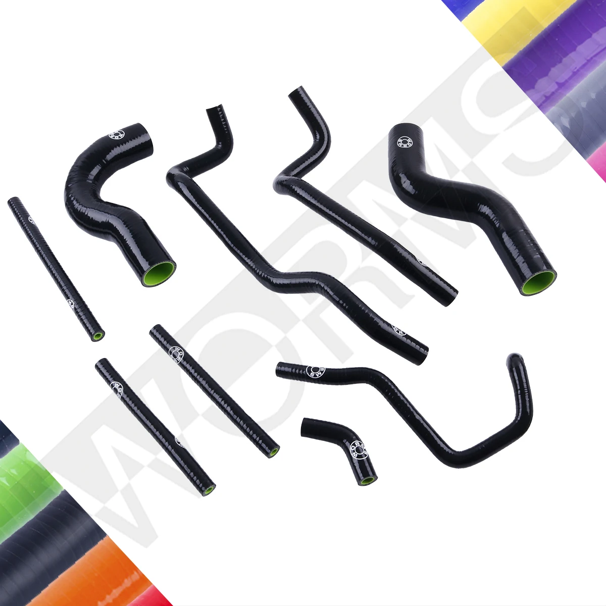 

For Subaru Impreza WRX STI GC8 GF8 EJ20 Ver 1 2 1992-1995 1993 1994 Silicone Radiator Coolant Hose Pipe Kit
