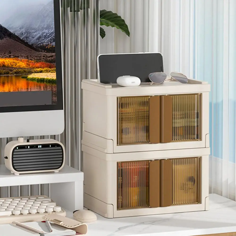 

Products Sundries Foldable Stand Door Desktop Double Household Sundries Storage Phone With Office Storage Box Container