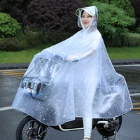 waterproof nylon raincoat women transparent plastic ladies hooded raincoat stylish portable regenjacke nylon rain suit gift
