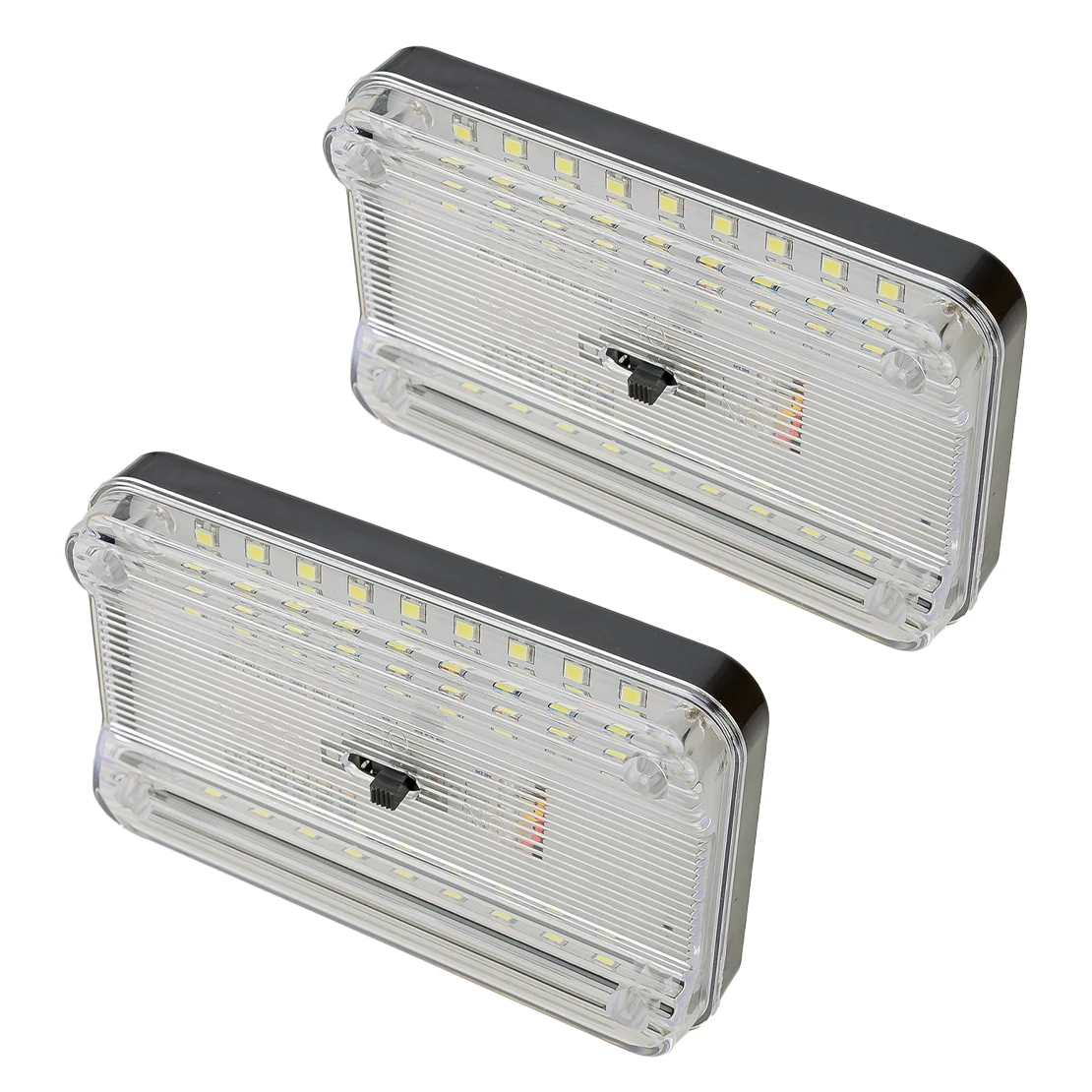 

2Pcs 12V White Interior Roof Dome Light Lamp Clear Lens Fit for Nissan Navara D21-23 Frontier Pickup