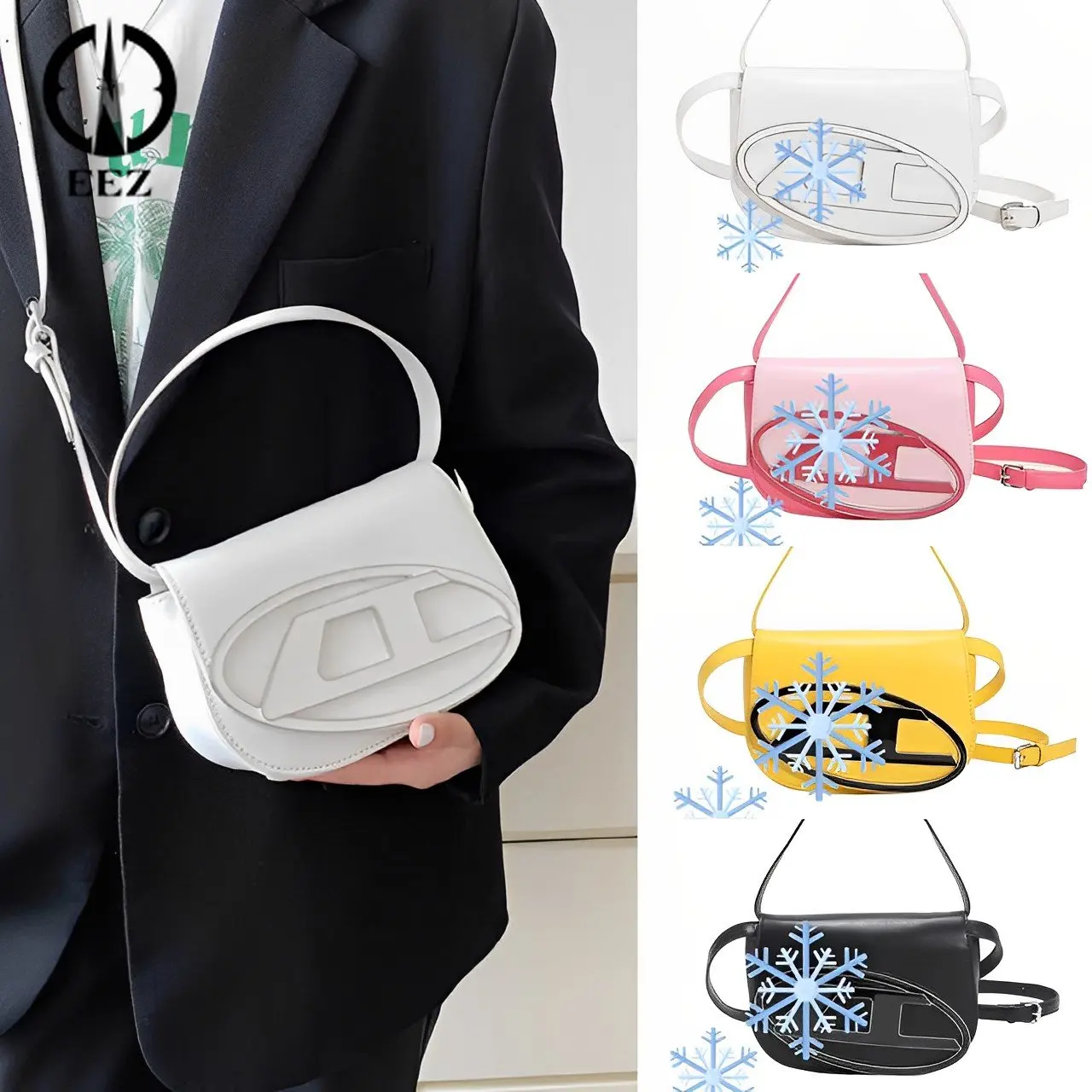 

Fashion Retro Luxury Brand Underarm Bag Design D Messenger Handbag High Quality Texture Versatile Dating Handbag Messenger Bag