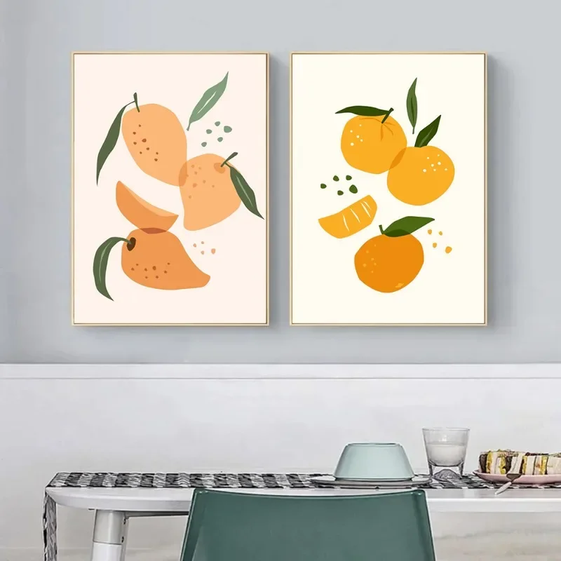 Постеры для кухни фруктов и овощей авокадо печать на холсте Настенная картина