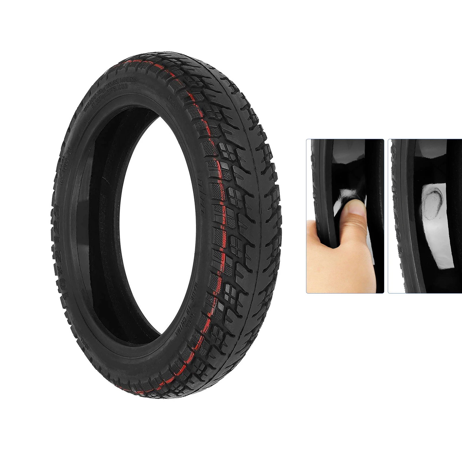 

Ulip10*2.125 Self-healing Jelly Tubeless Tire for F20 F25 F30 F40 Electric Scooter Thickened Puncture-proof Vacuum Tyre Parts