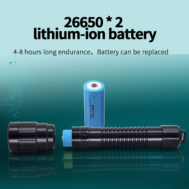 Фонарик для дайвинга мощный уличный фонарь с фокусировкой дальнего действия