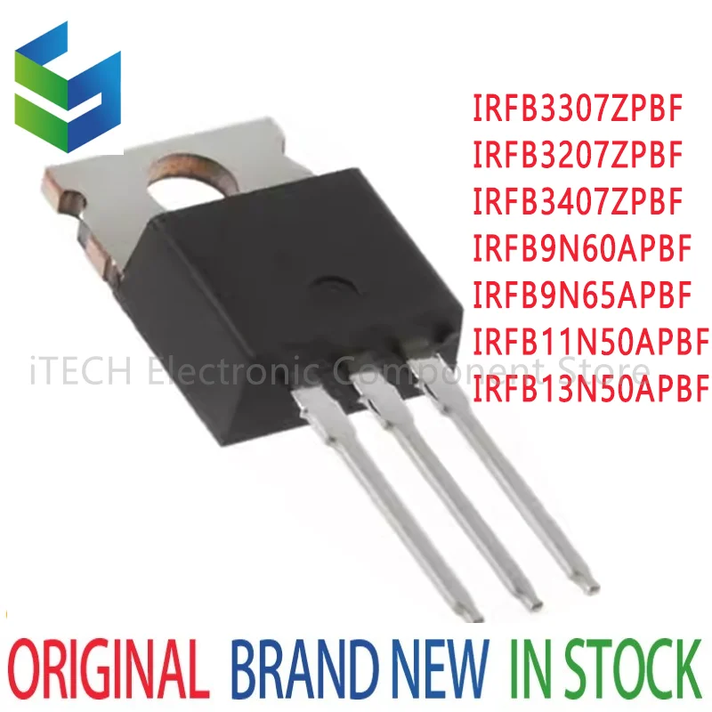 

1PCS IRFB3207 3307 3407 9N60 9N65 11N50 13N50 ZPBF APBF in-line TO220