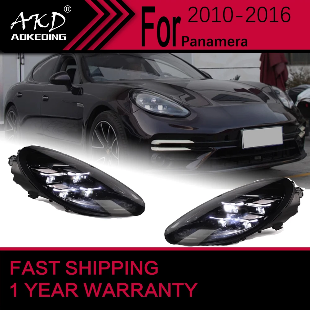 Автомобильные фары для Porsche Panamera 970 970.1 светодиодный передняя фара 2010-2017 971 Drl
