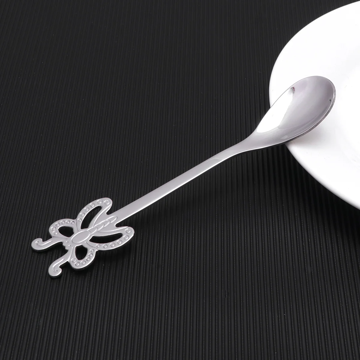

Spoons Spoon Mixing Espresso Fork Steel Stainless Salad Banquet Cocktail Demitasse Coffee Appetizer Seasoning Serving Buffet