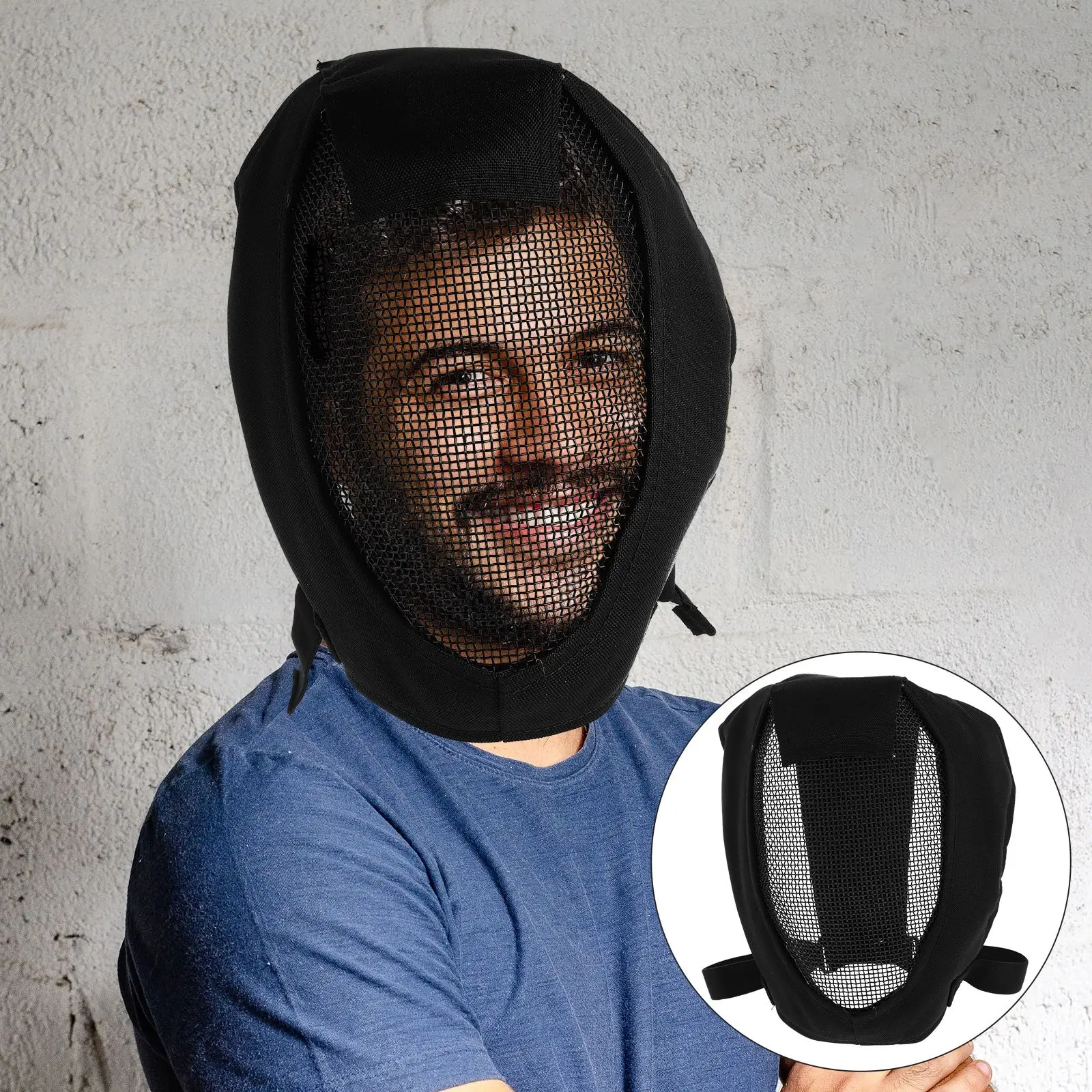 Игровая маска для фехтования дышащая защитная на все лицо работы открытом