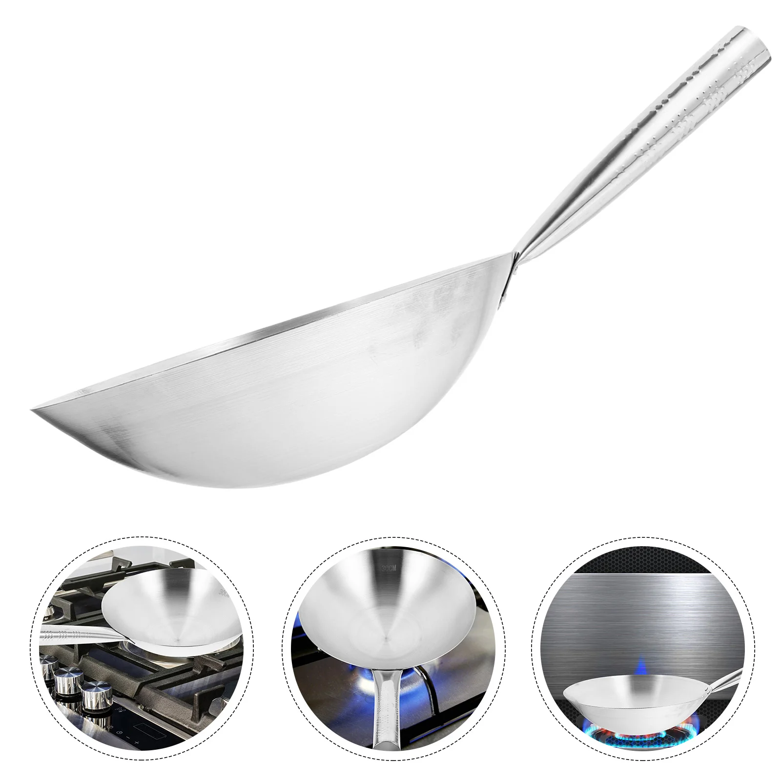 

South Korea Wok For Gas Stove Non Stick Fry Pans Cookware Accessories Induction Skillets Korean Woks Electric