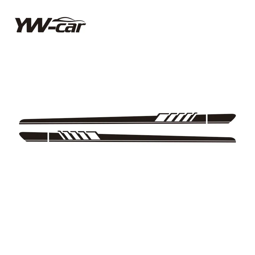 Наклейка для юбки с боковыми полосками дверей Mercedes Benz GLC Class X253 SUV C253 Coupe AMG GLC43 GLC63 220d