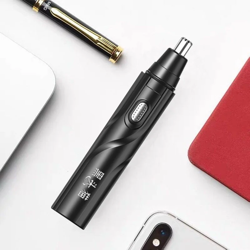 Электрический триммер для бритья носа и ушей безопасный Аккумуляторный ухода за