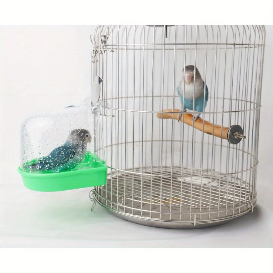 1 шт. ванночка для птиц можно повесить на улице чтобы не разбрызгивать воду ванны