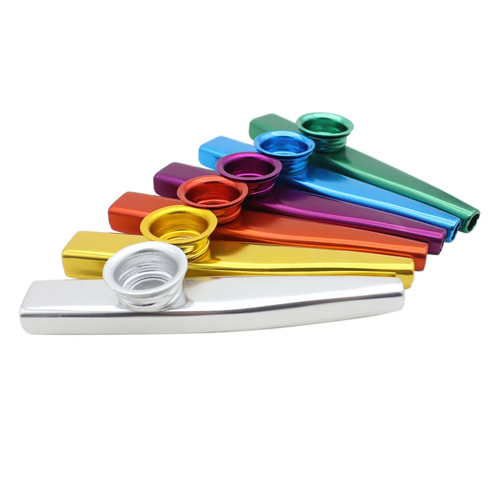 

6pcs Delicate Kazoo Flutes Kazoo Instruments Music Performance Kazoo Flutes