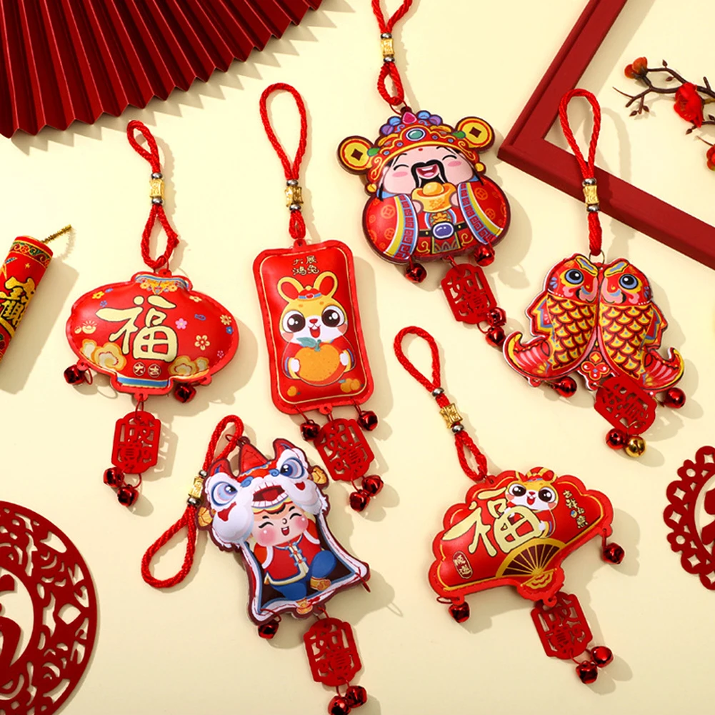 

Lunar Chinese New Year Decorations 2023 Cute Rabbit Pendants Spring Festival Chinese Traditional Lanterns Hanging Ornaments Gift