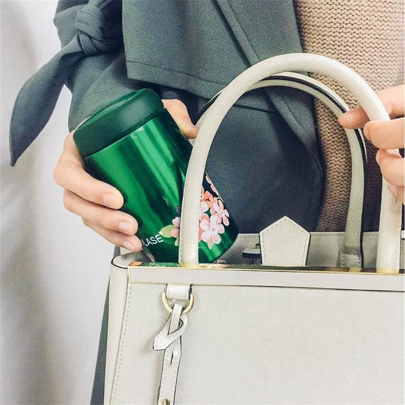 Портативная вакуумная мини-колба термос из нержавеющей стали 304 Экологически