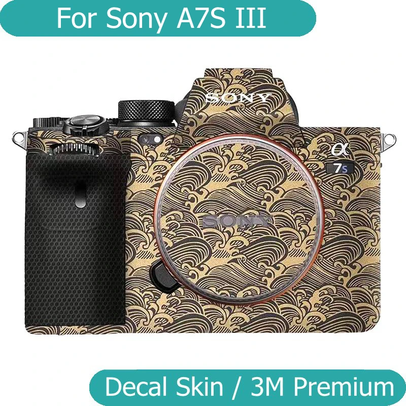 

A7SIII A7SM3 A7S3 Camera Sticker Coat Wrap Protective Film Body Protector Skin For Sony ILCE-7SM3 ILCE7SM3 A7S III / M3 / 3