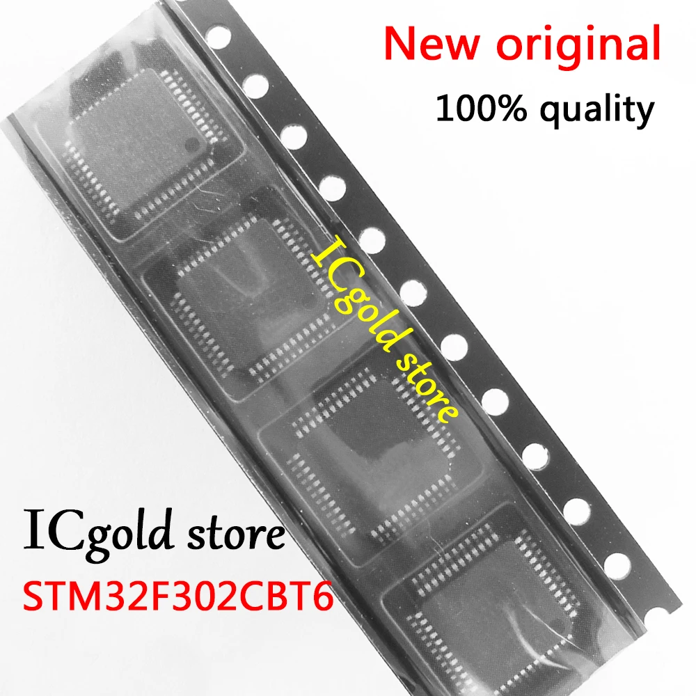 10 шт., STM32F302CBT6 STM32F302C8T6 STM32F301C8T6 STM32F302CCT6 STM32F302R8T6 STM32F302RBT6 STM32F302RCT6 STM32F302RET6