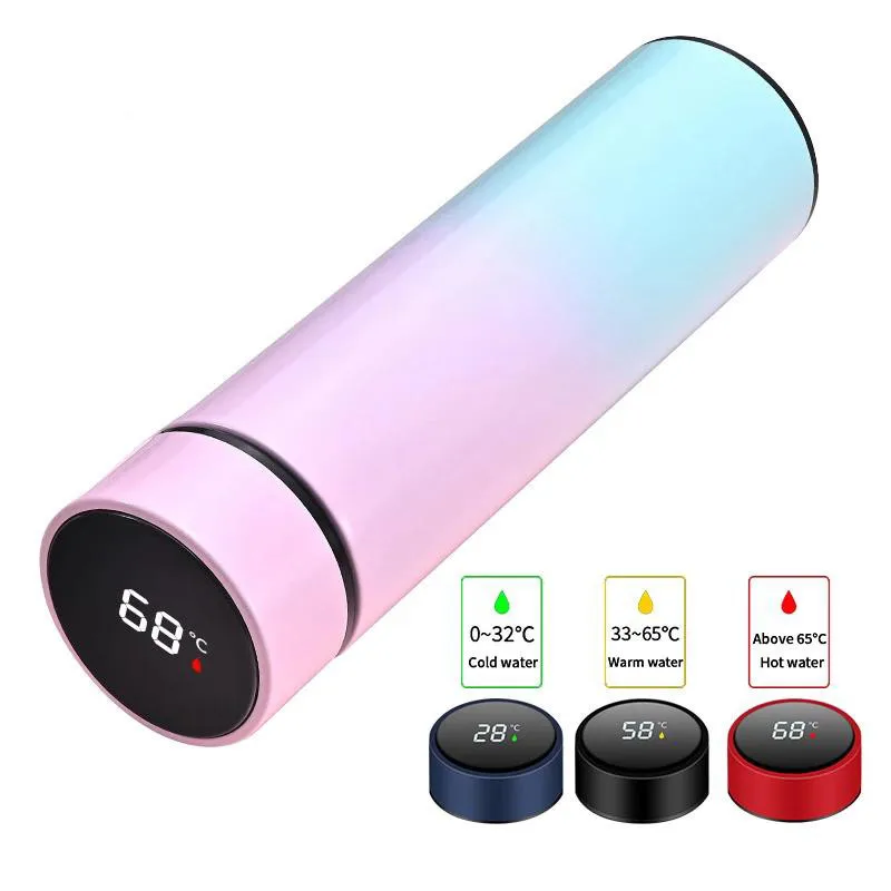 

Intelligent Stainless Steel Thermos Temperature Display Smart Water Bottle Vacuum Flasks Thermoses Coffee Cup Christmas Gifts