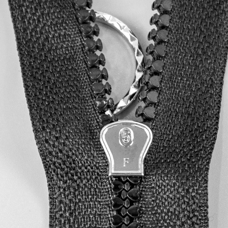 Новая полимерная молния 5 # 15-60 см закрытая стандартная с зубцами куртка пальто