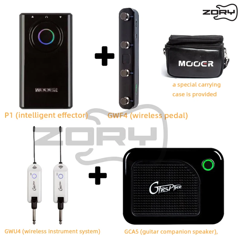 

New MOOER PRIME P1 guitar smart effect built-in metronome drum machine recording loop supports audio and video recording