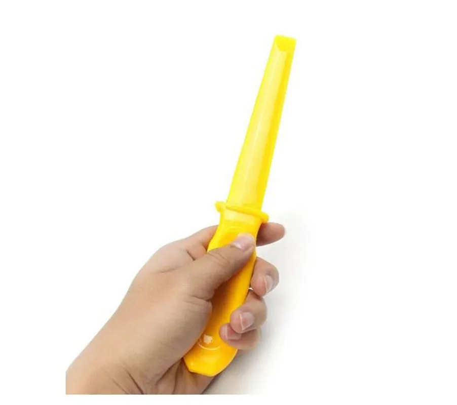 

1PC Wheel Balancer Adhesive Nylon Stick On Tape Weight Scraper Remover Tool Yellow