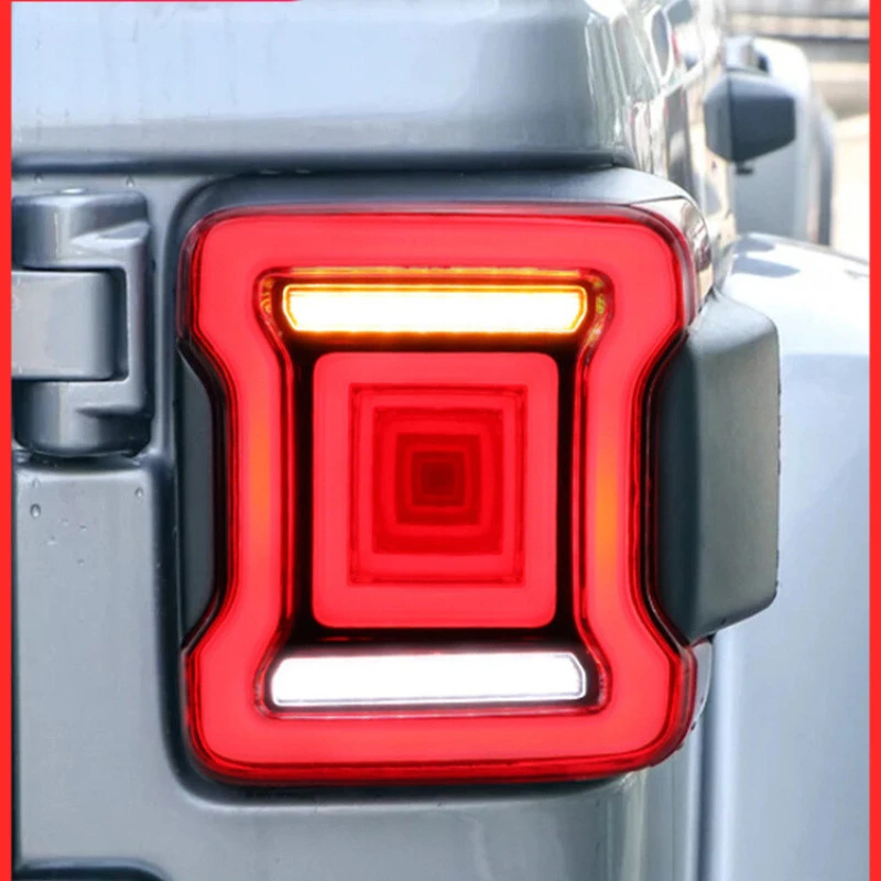 

Подходит для модификации фар заднего хода Jeep Wrangler Jl, светодиодная лампа дальнего света, сигнал поворота ходовой воды, подсветка заднего хода