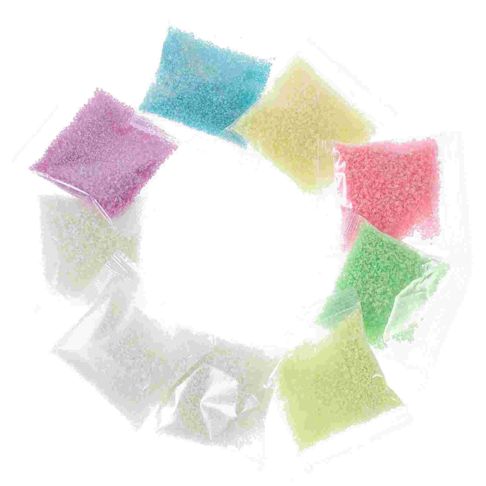 9 шт. Декор Бутылка желаний наполненная светящимся песком DIY Небесные