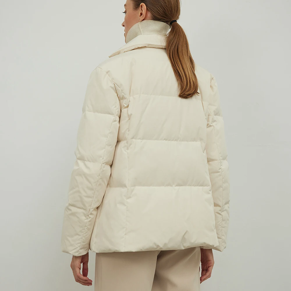 Fashion White Duck Down Coats Women Loose Ultralight Windproof Parkas Casual Simple Down Jacket Outerwear For Women Streetwear