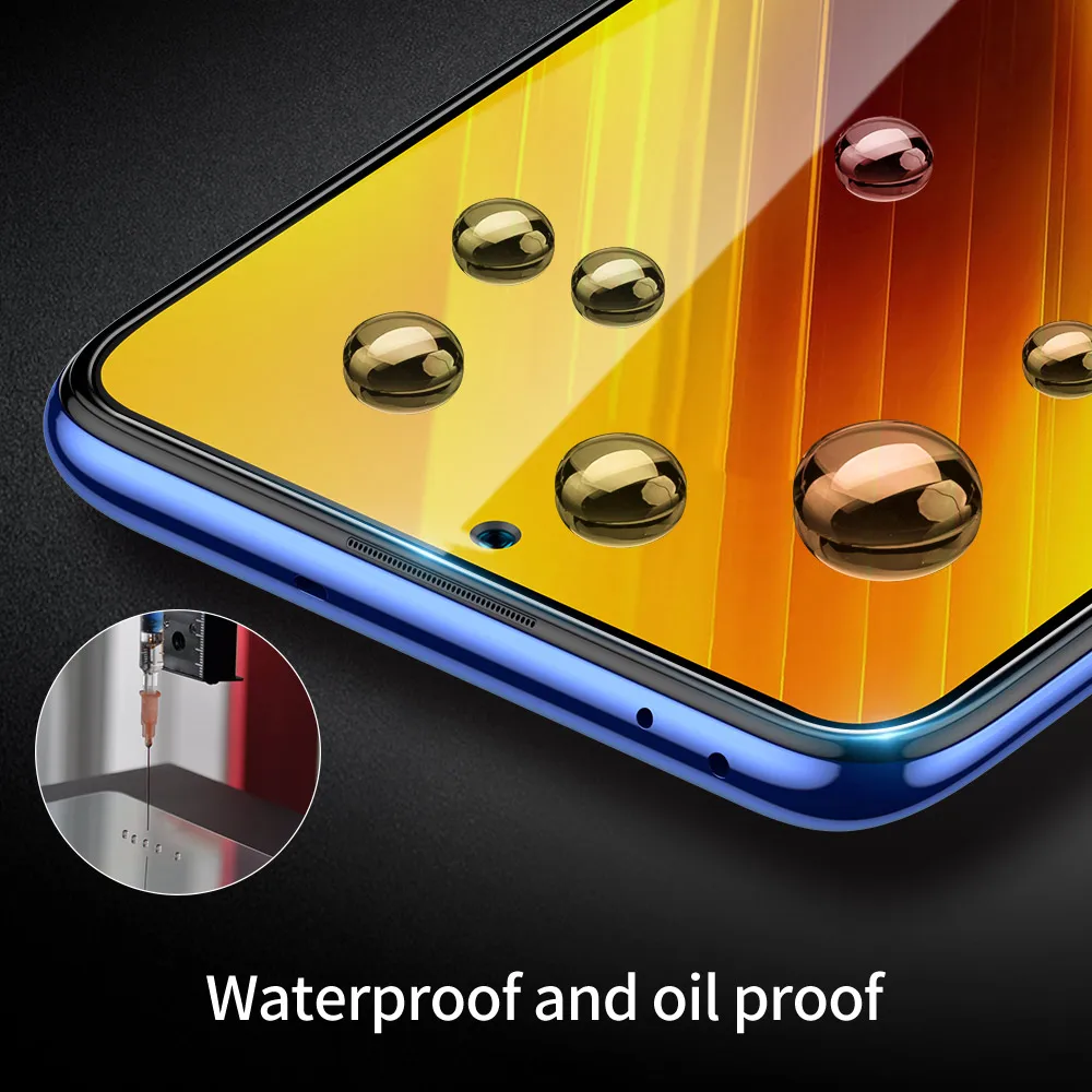 smartdevil 2pcs tempered glass for xiaomi poco f3 f4 gt x3 nfc x4 pro screen protector for poco m3 m4 pro 5g hd anti blue light free global shipping