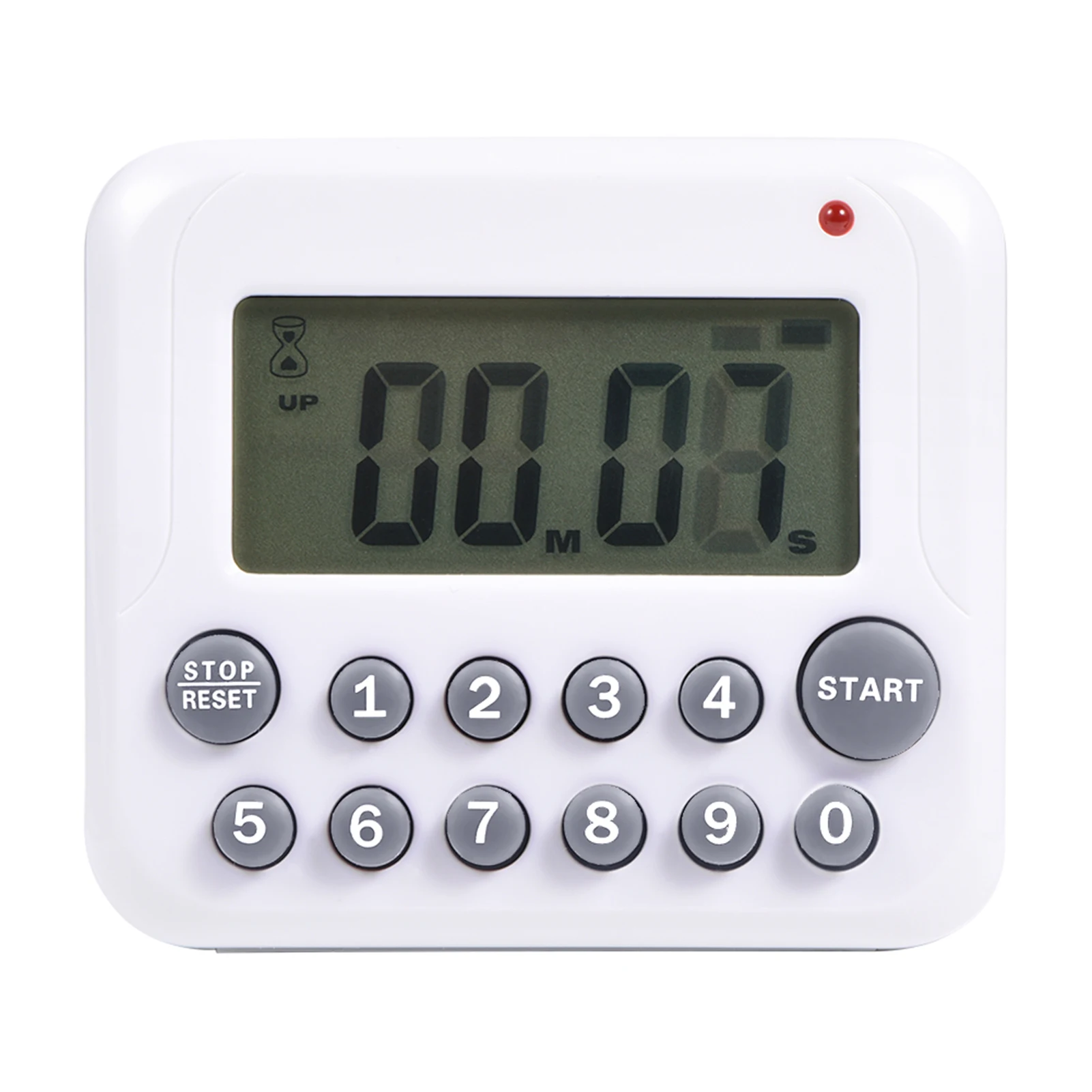 

Digital Large LCD Timer Kitchen Cooking Count Down Clock 99 Minute Alarm Battery Powered Grey