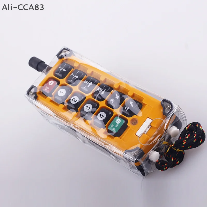 

CCA83-ПВХ защитный чехол пылесборник для F21-E1B F23 промышленный беспроводной пульт дистанционного управления пылезащитный чехол прозрачный защитный чехол