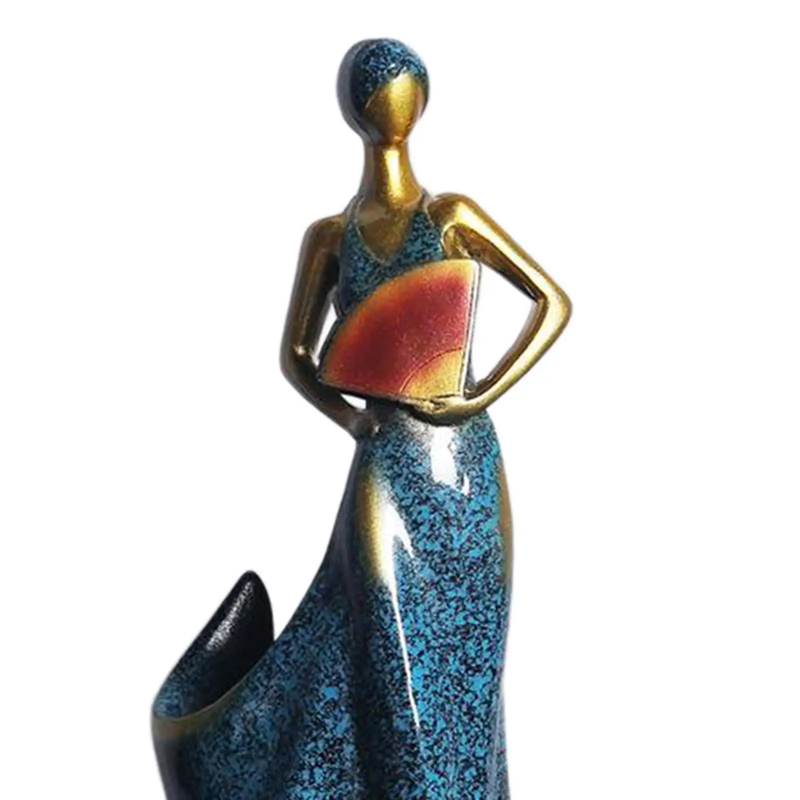 

Стеллаж из смолы, Классический выставочный стеллаж для красивых статуй, б/у