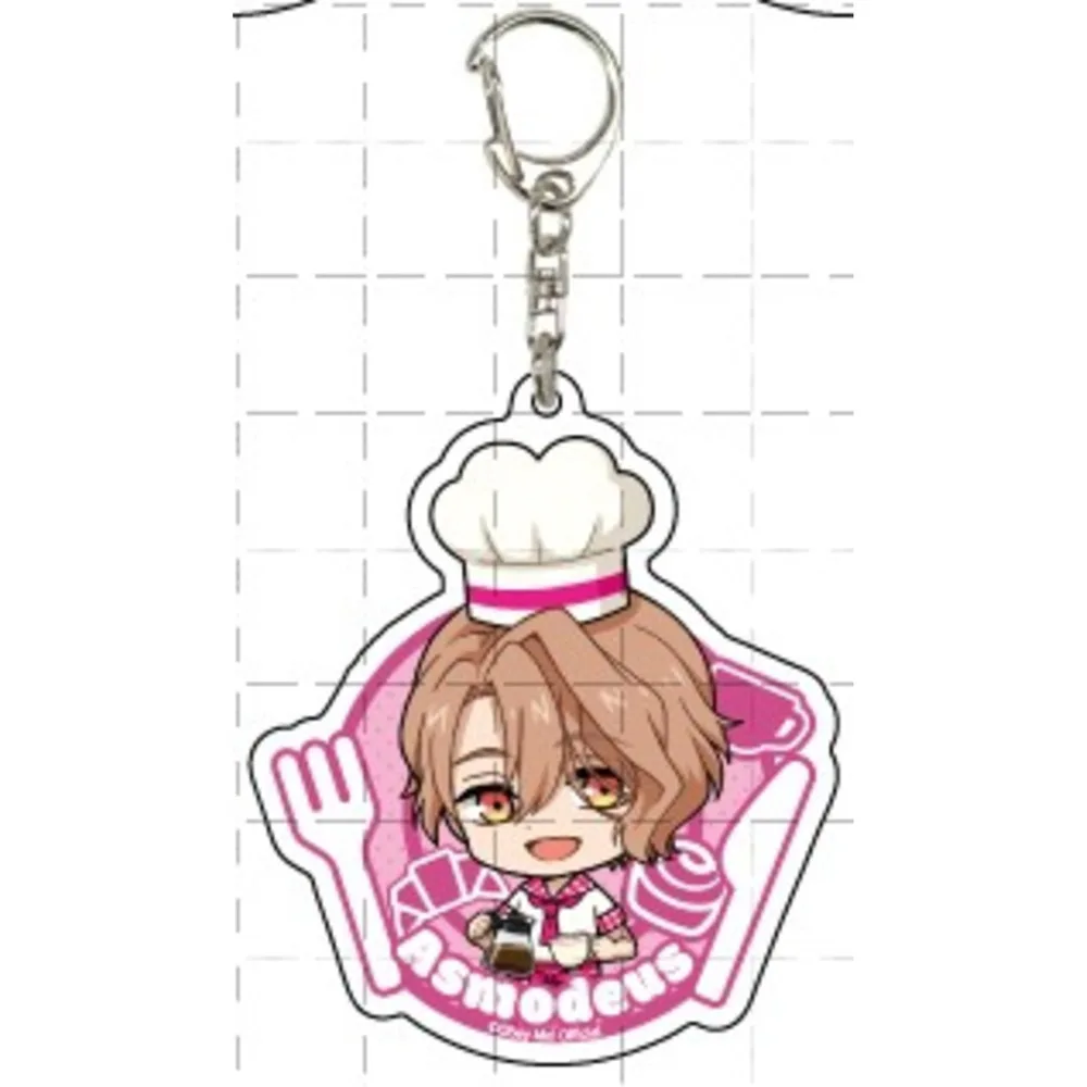 Игра 2-Obey Me брелок кукла аниме Mammon Belphegor Люцифер Левиафан Асмодеус Вельзеуб