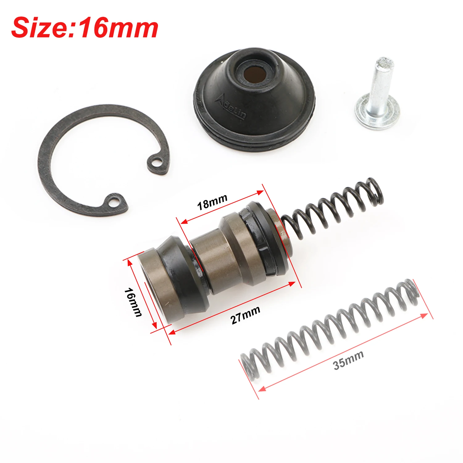 

Adelin PX1 14-19 мм мотоциклетный главный тормозной цилиндр, ремонтный комплект для плунжера сцепления, универсальное обновление, аксессуары с ЧПУ YAMAH