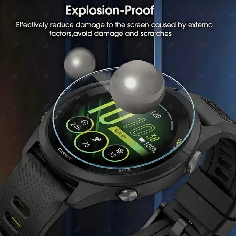 Фото Защитное стекло для Garmin Forerunner 165 255 955 55 45 245 945 935 745 Защитная пленка для экрана для Garmin Fenix 8 AMOLED Solar 7X 6X 7 6 7S 6S Pro 5 5S Защитное стекло №4