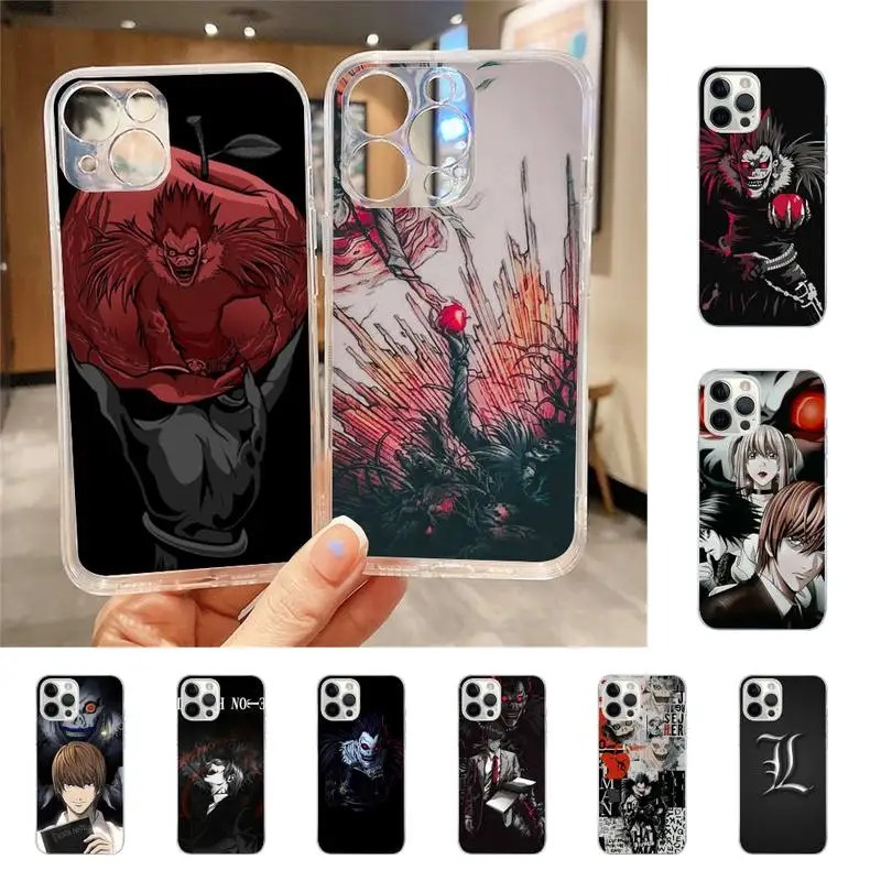 

Death Note Ryuk Kira Anime Phone Case For Iphone 7 8 Plus X Xr Xs 11 12 13 Se2020 Mini Mobile Iphones 14 Pro Max Case