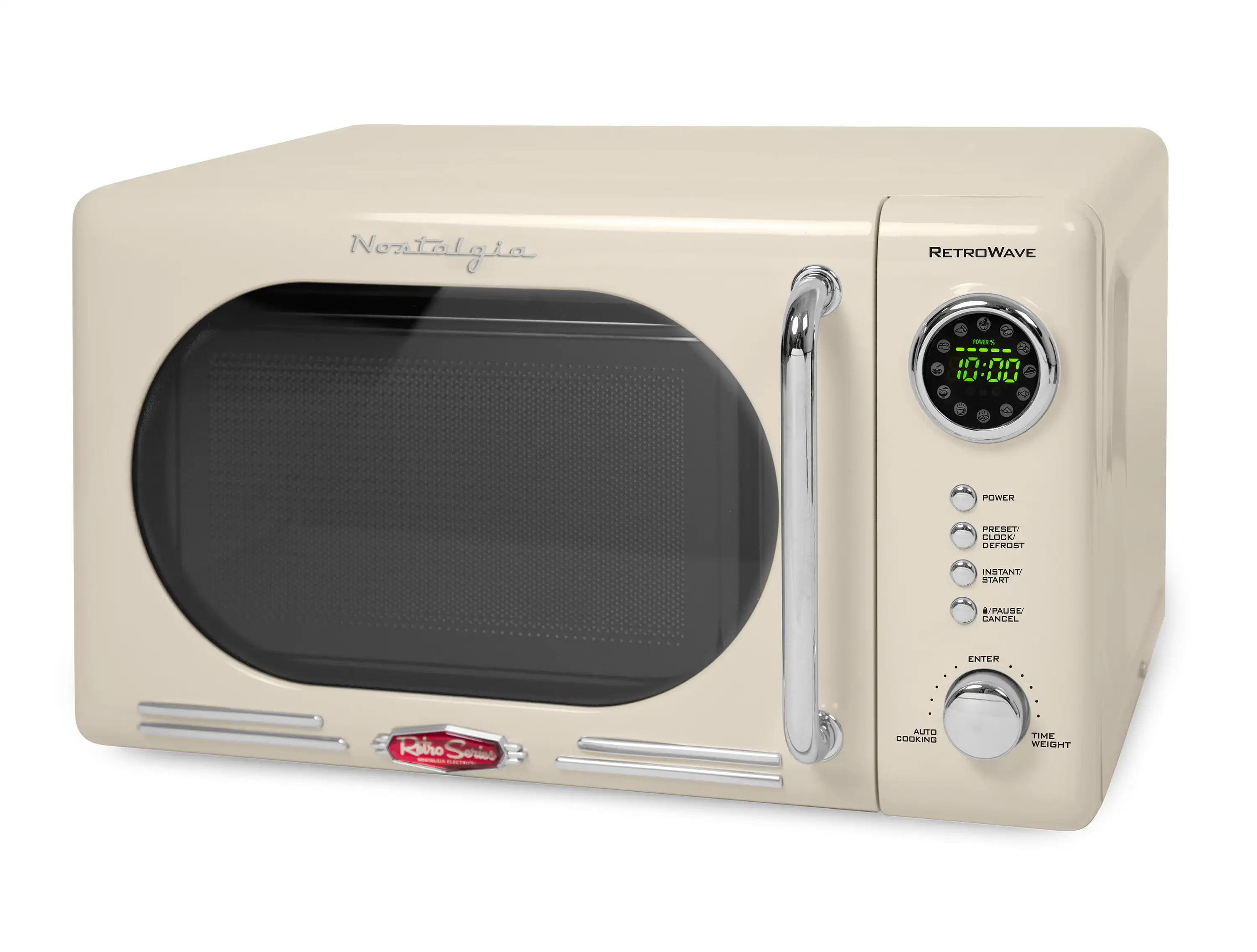 Electric Retro 0.7 Cubic Foot 700-Watt Counter top Microwave Oven Free Shipping