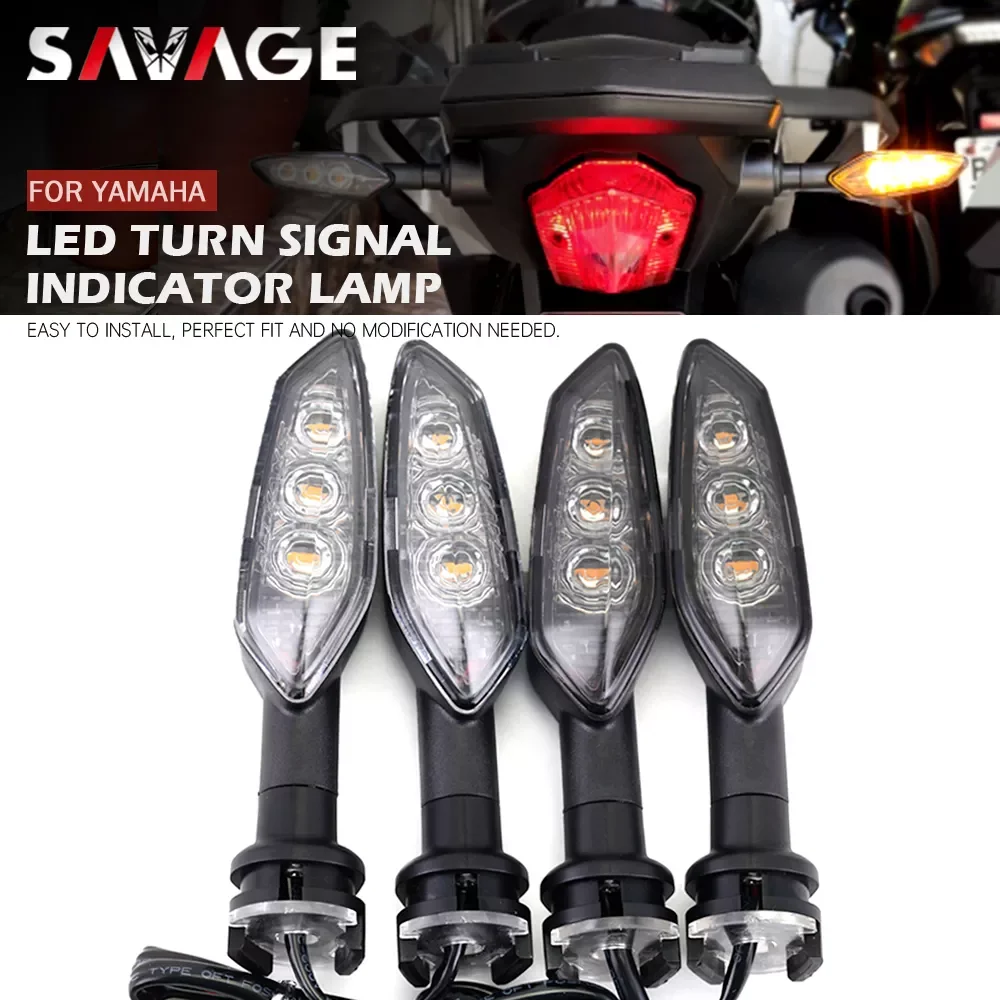 

NEW2023 LED Turn Signal Light For YAMAHA FZ 250 Fazer FZS 150 FZ150i FZ 16 Motorcycle Accessories Indicator Lamp Front/Rear FZ16