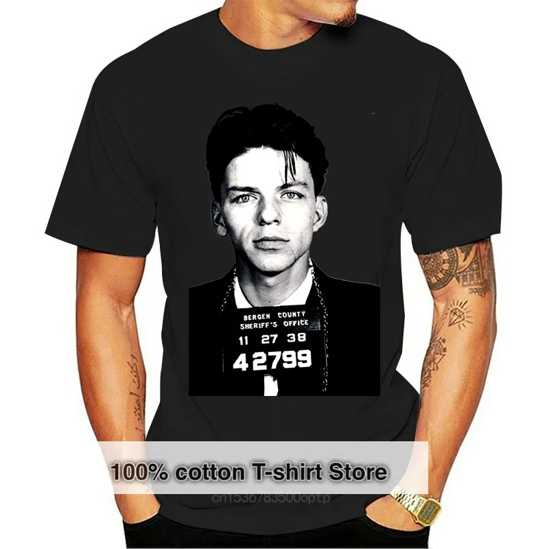 Frank Sinatra Mugshot Man   Woman T-Shirt