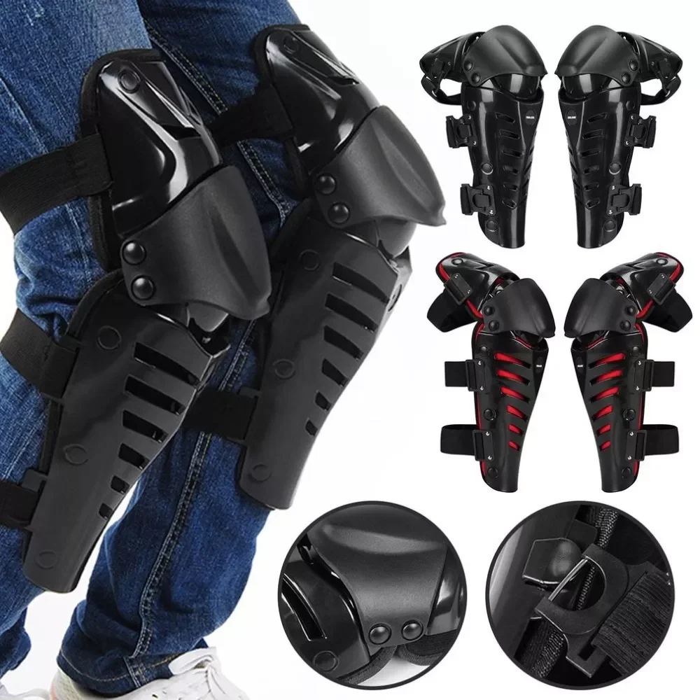 New Motorcycle Racing Motocross Knee Protector Pads Guards Protective Gear High Quality enlarge
