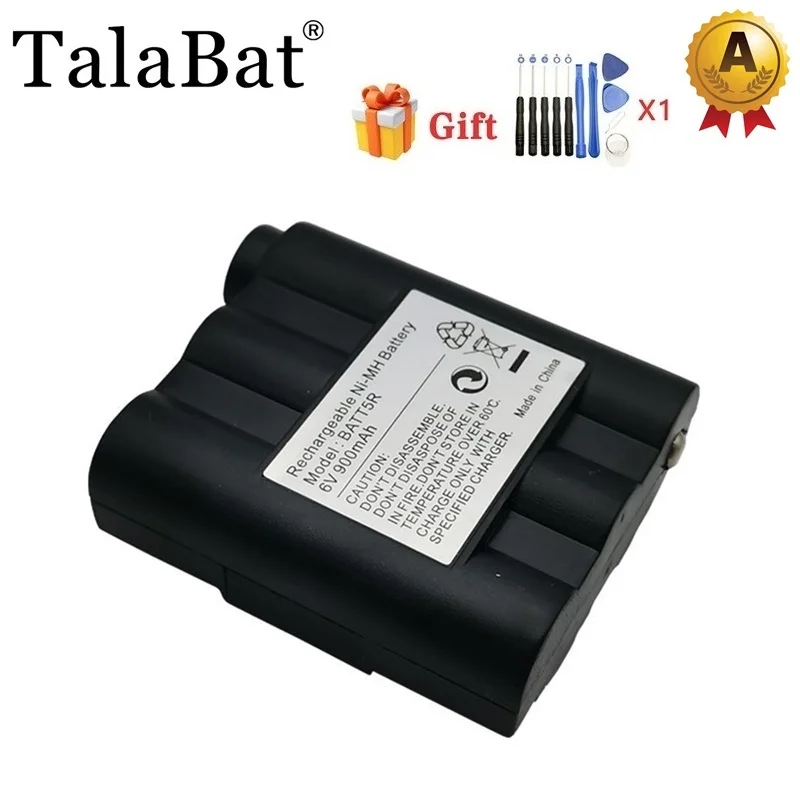 Аккумулятор BATT5R AVP7 900 мАч для рации Midland BATT-5R AVP7GXT Midland и GXT300 GXT325 GXT400 GXT450 GXT500 GXT600 и т. Д.