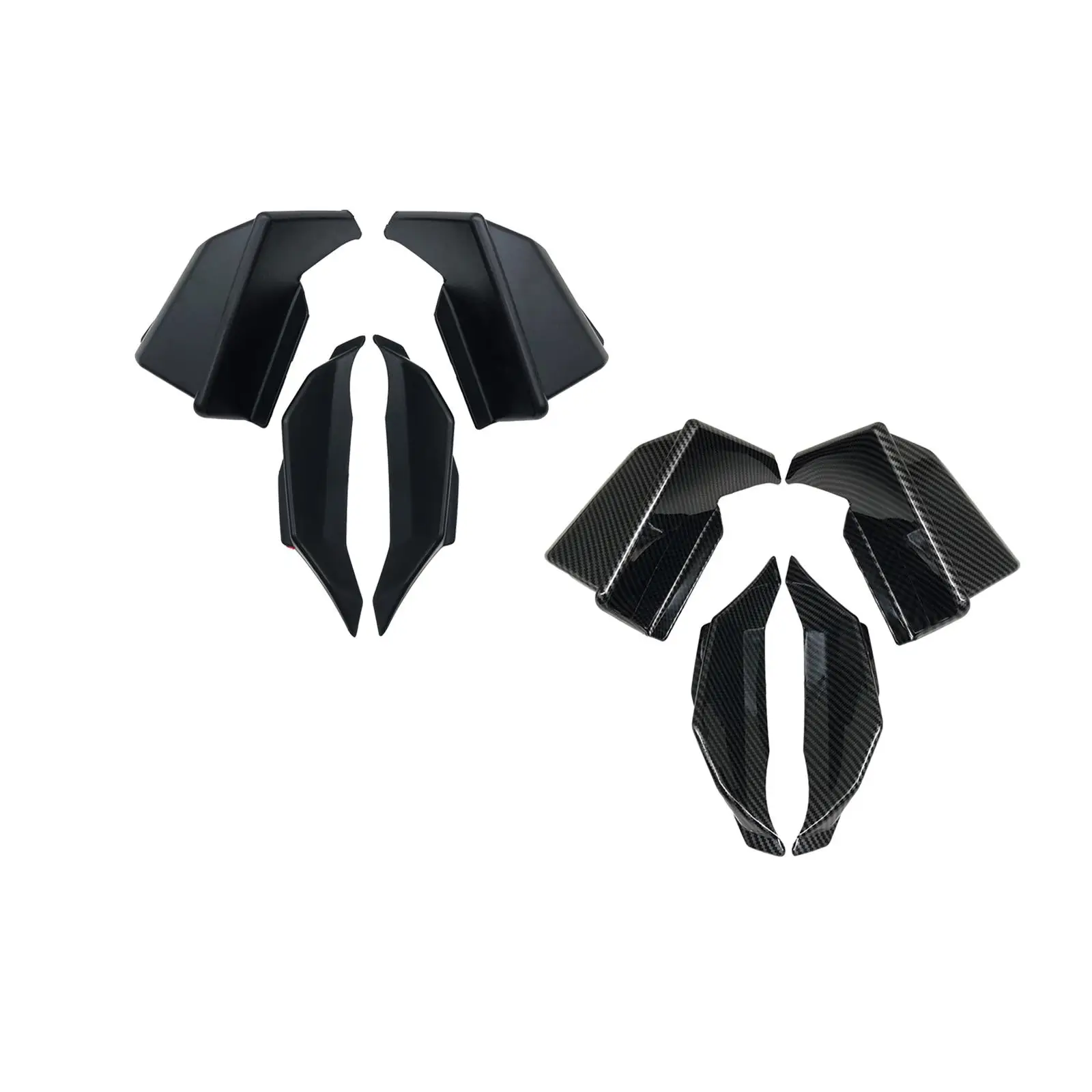 

Front Side Winglet Wind Fin Spoiler Cover Aerodynamic Body Motorcycle Dynamic Winglet for Honda Adv160 2022-2024 Parts