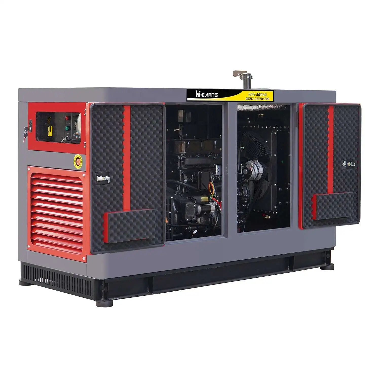 JAVarns GF2-50KVA генератор die-sel с водяным охлаждением бесшумного типа