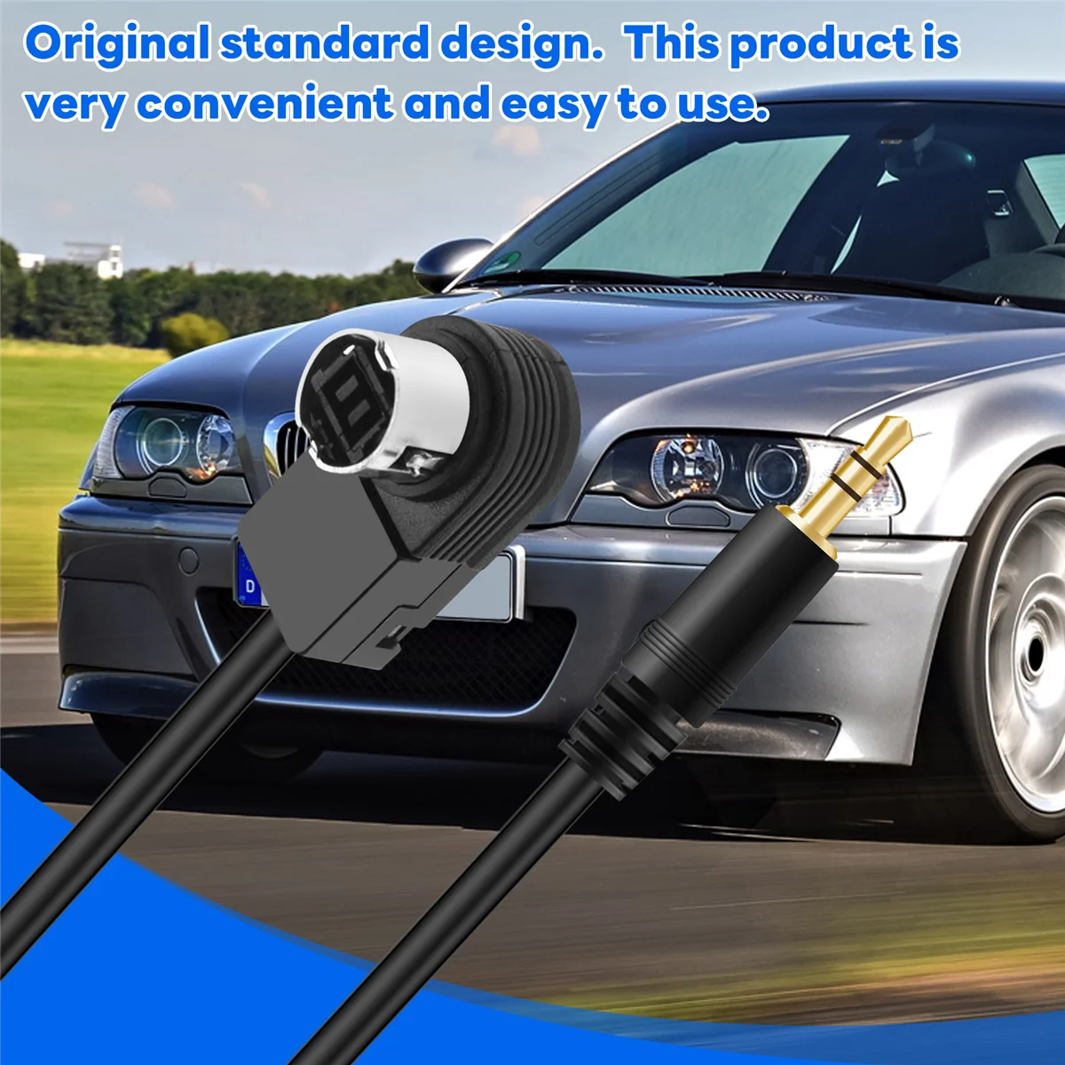 Автомобильный стерео мини-разъем 3 5 мм для ALPINE/JVC Ai-NET 4 фута 100 см Aux автомобильный