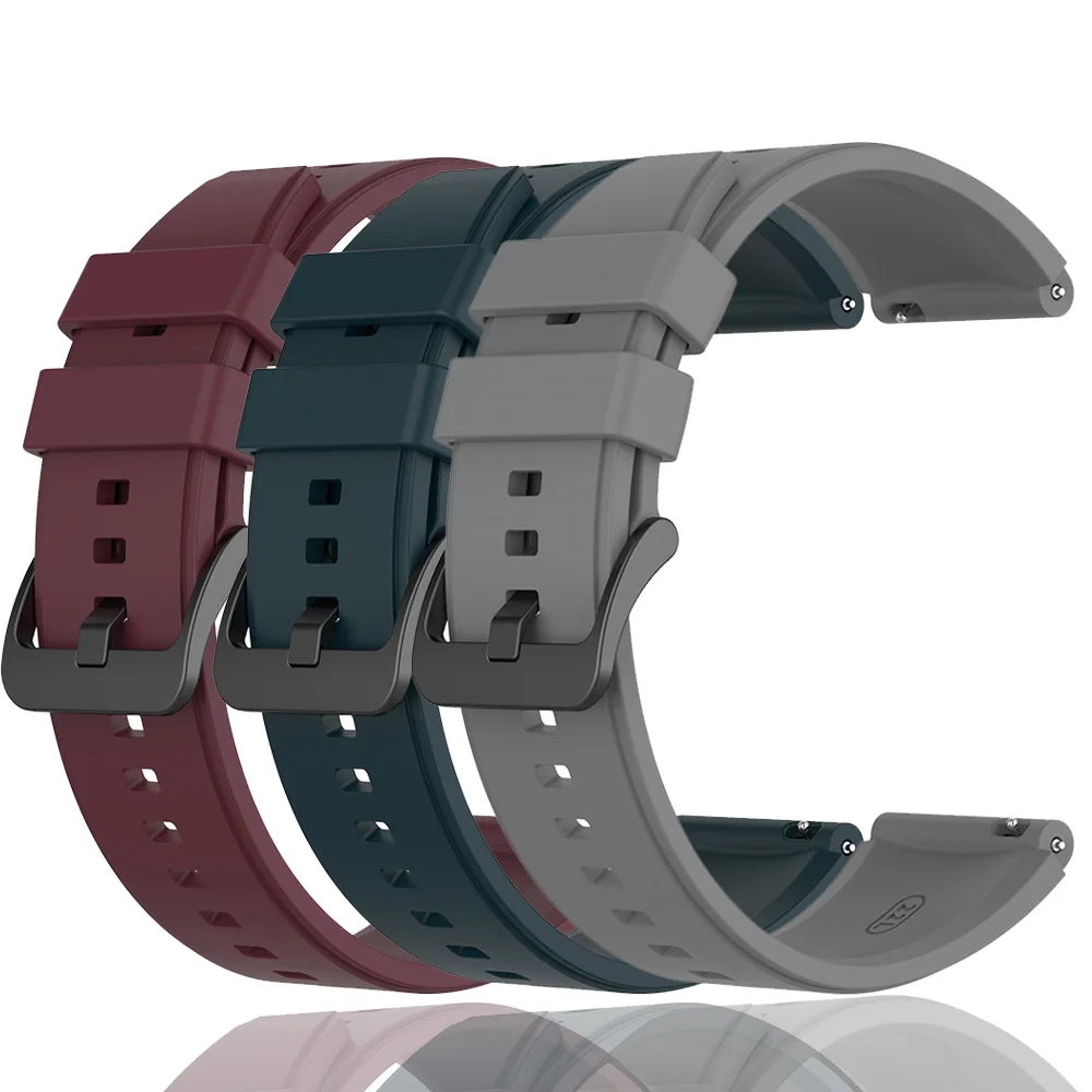 Ремешок силиконовый для Xiaomi Mibro X1 A1 RS3 LS04 сменный спортивный браслет смарт-часов