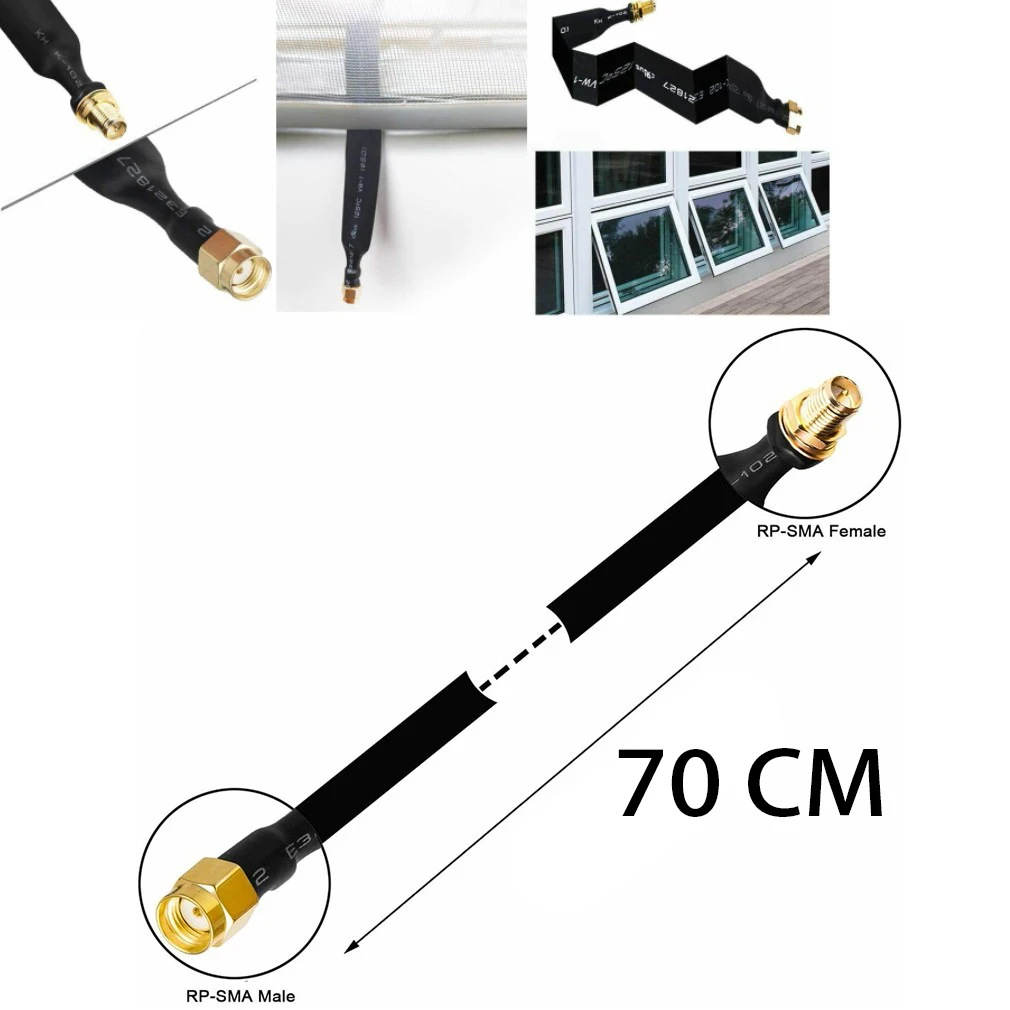 

Miner Antennas Cable Extension Cable Antennas Cable For RAK V1 V2 Nebra For Finestra 0-6GHz For Helium Hotspot
