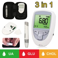 benecheck 3 in 1 blood glucose 50 pieces uric acid 25 pieces and cholesterol test strips 10 pieces